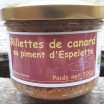 Pâté de canard au Piment 200g (3 à 4 personnes)