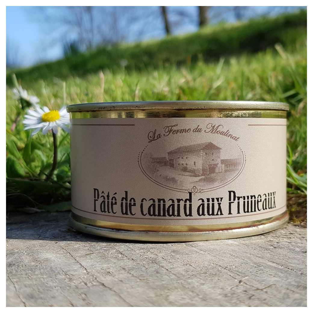 Pâté de canard aux pruneaux - 185g (3 à 4 personnes)