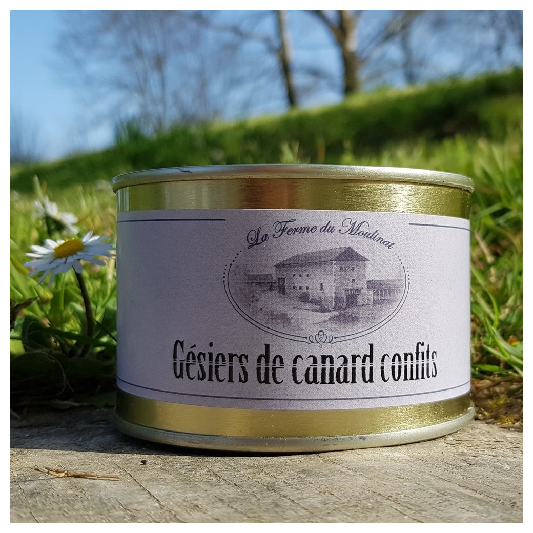 Gésiers de canard confit 150g