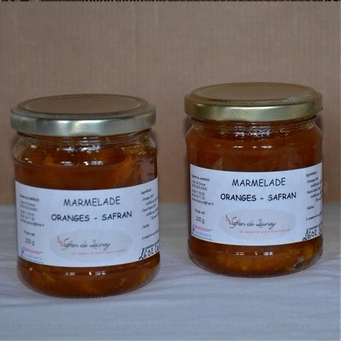 Marmelade d'oranges safrané - 200g