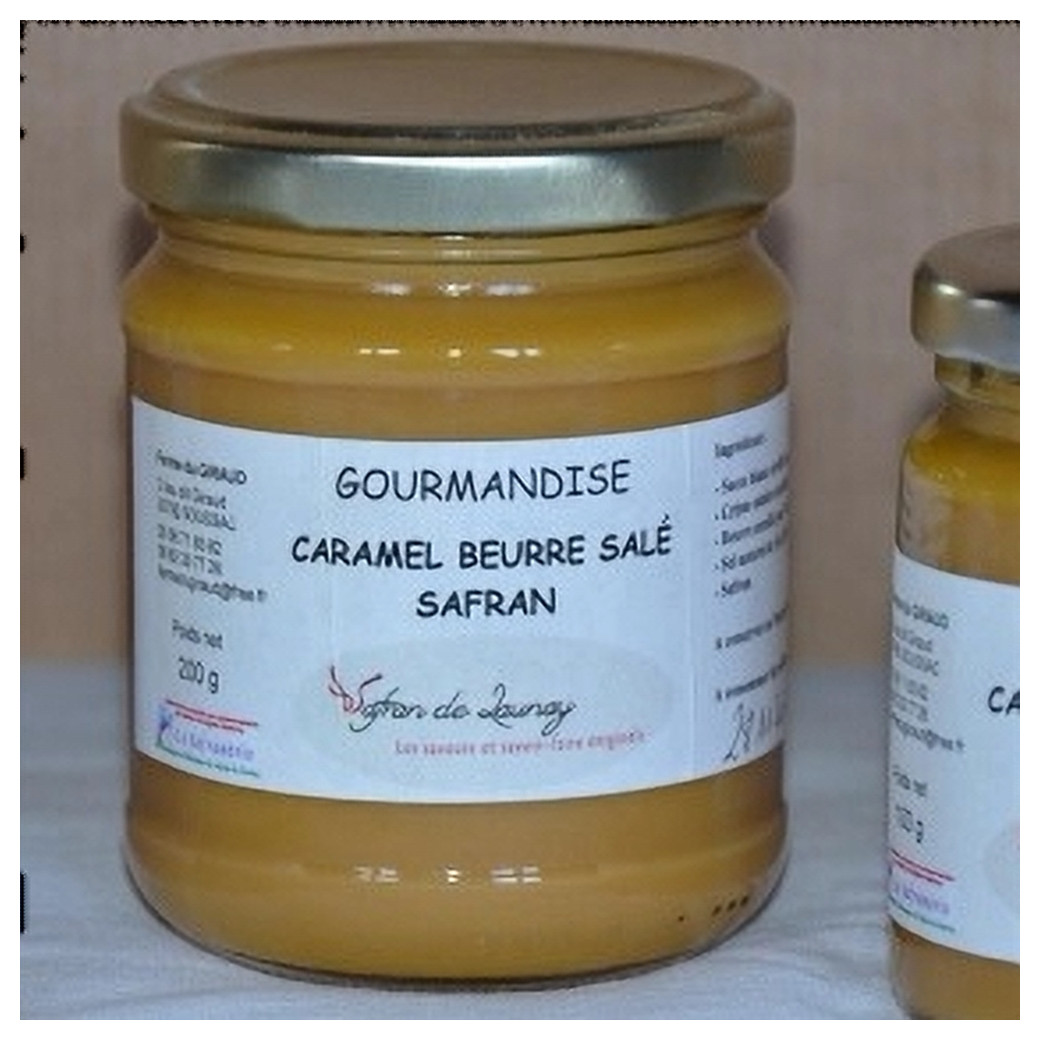 Caramel beurre salé safrané - 200g - 100g