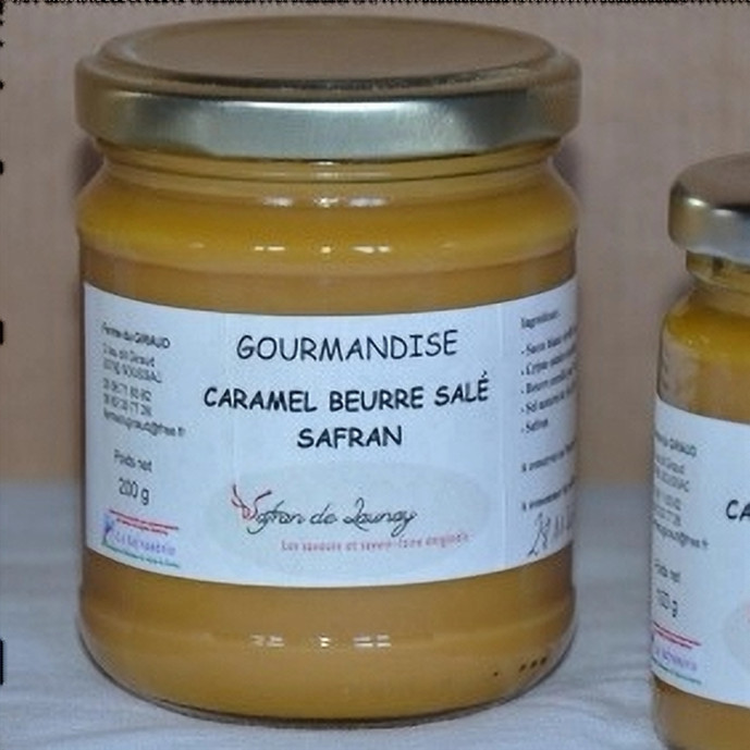 Caramel beurre salé safrané - 200g - 100g