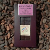 Plaque 100g Chocolat Noir origine Cote d'Ivoire 79% Stevia