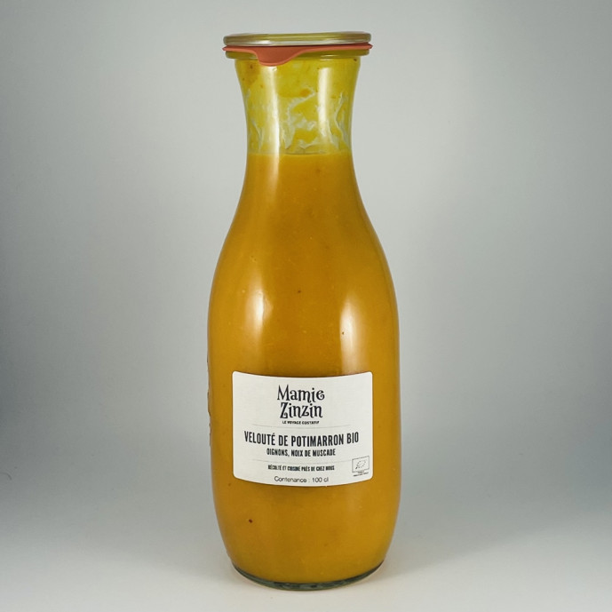 Velouté bio de potimarron 100cl (2 personnes)