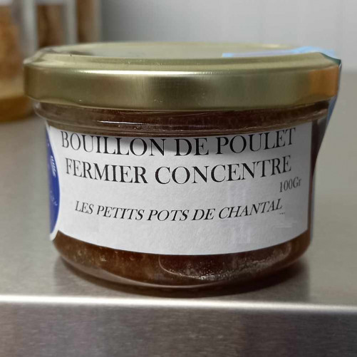 Bouillon de Poulet fermier concentré - 100Gr