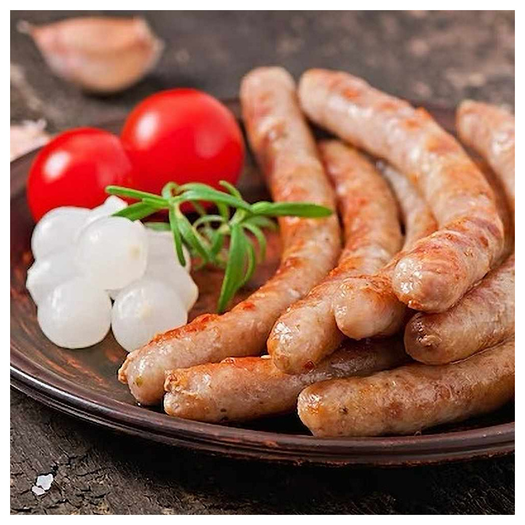 8 Chipolatas (100% Porc) - Environ 640g