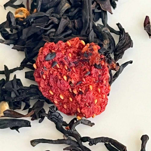 Thé noir Chaperon rouge  - Thé parfumé - 50gr