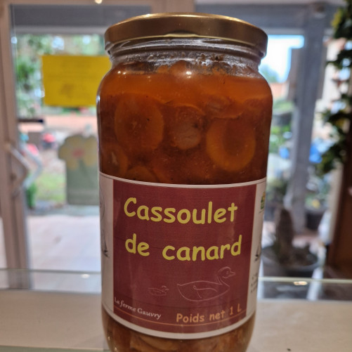 Cassoulet de canard - 1L (2...