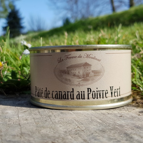 Pâté de canard au poivre...