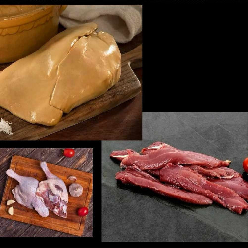 Colis Foie Gras de canard Frais, Aiguillettes de canard et Cuisses fraiches - Réservation 23 novembre