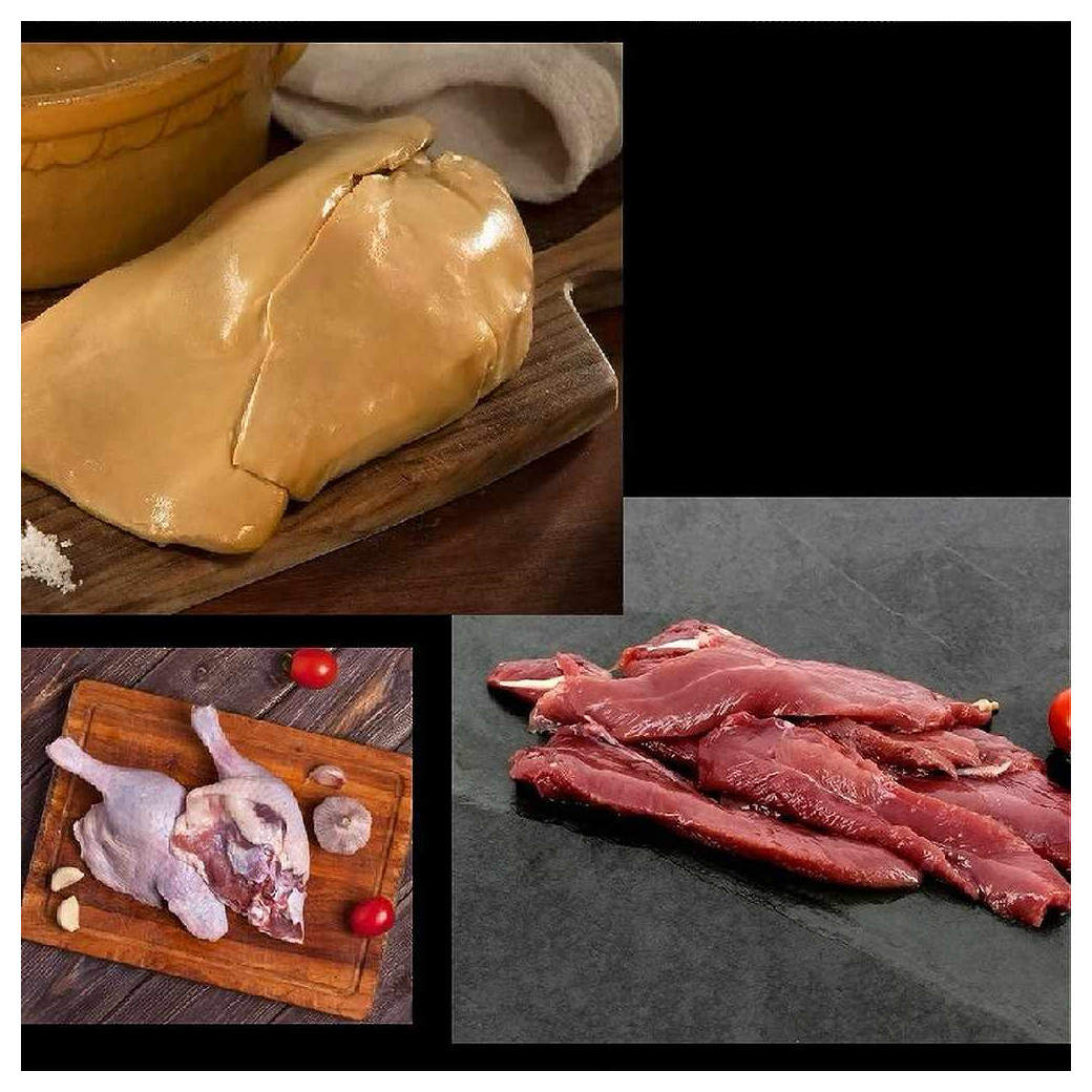 Colis Foie Gras de canard Frais, Aiguillettes de canard et Cuisses fraiches - Réservation 9 novembre