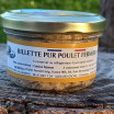 Les P'tits Malins de Chantal - Rillette Pur Poulet Fermier 80g