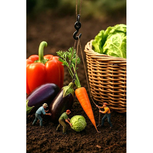 Le Petit Panier de légumes de saison Bio - 5 légumes