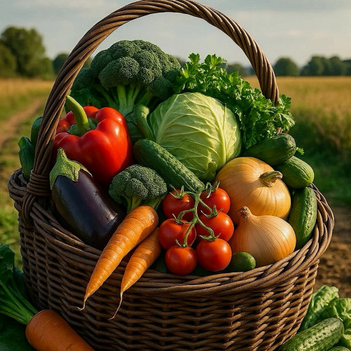 Le Grand Panier de légumes...