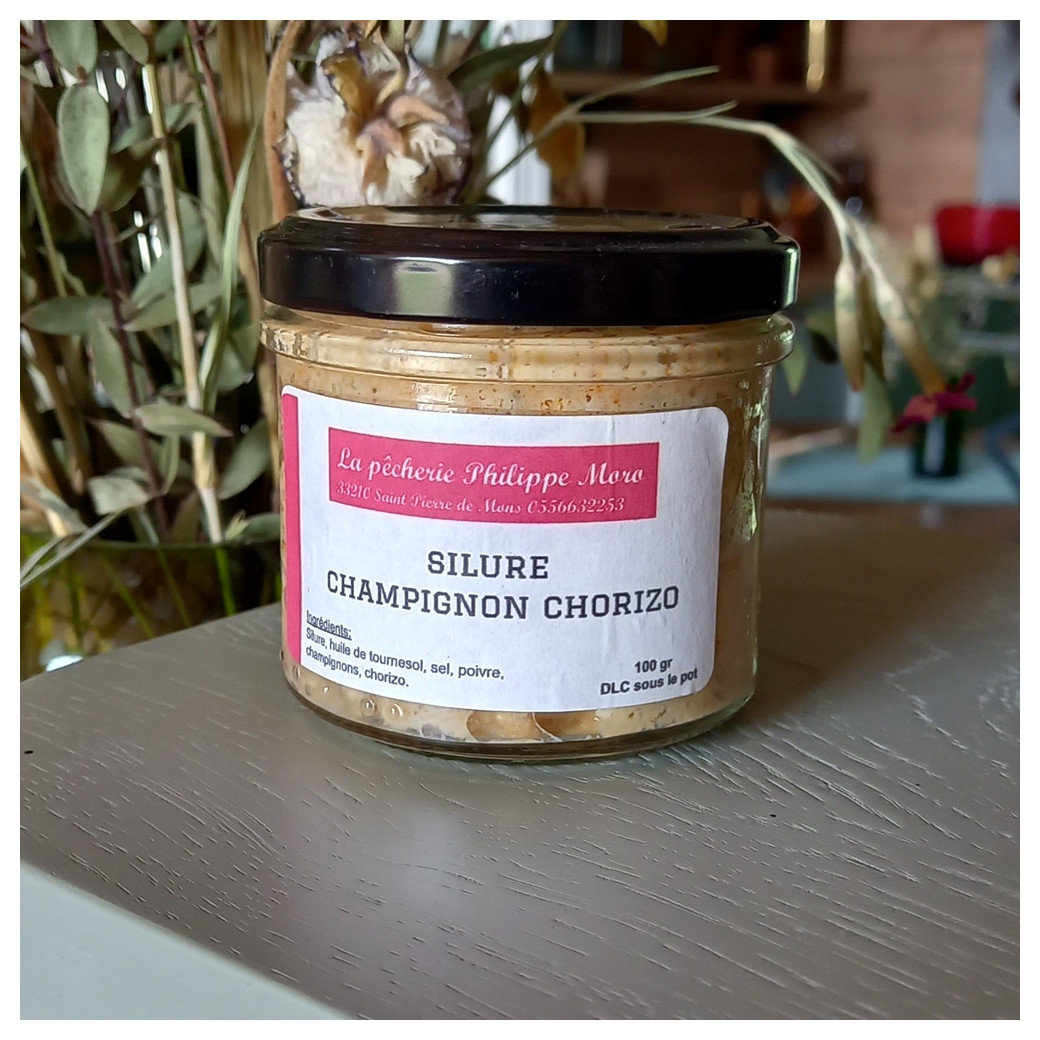 Silure Champignon Chorizo - 100g