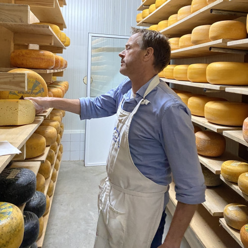 🆕Gouda de vache au café - 300g (3 à 6 personnes)