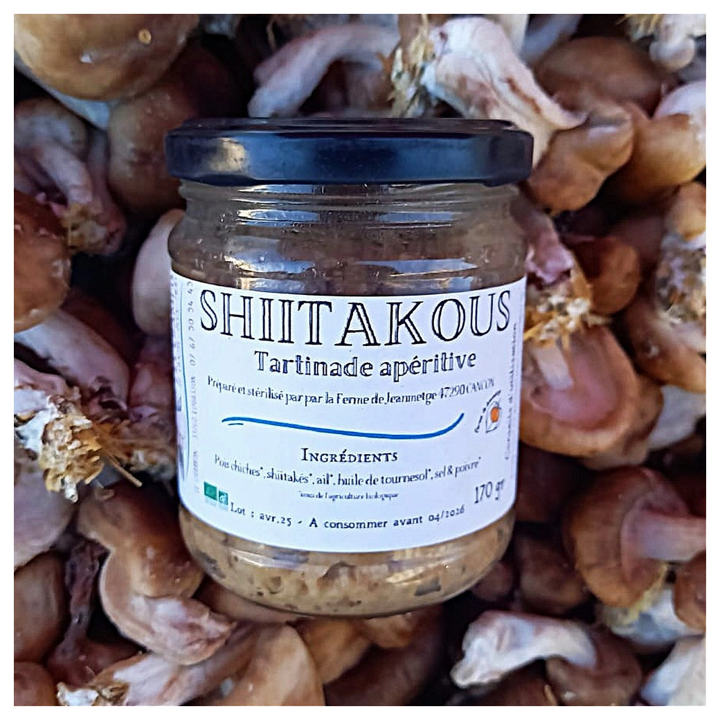 🆕 Shiitakous (tartinade apéritive) - 170g