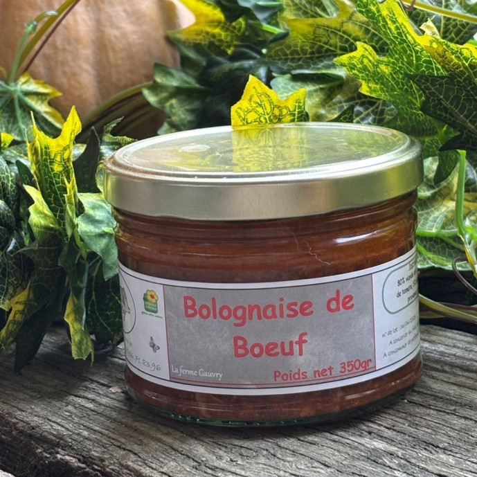 Bolognaise de bœuf 350g