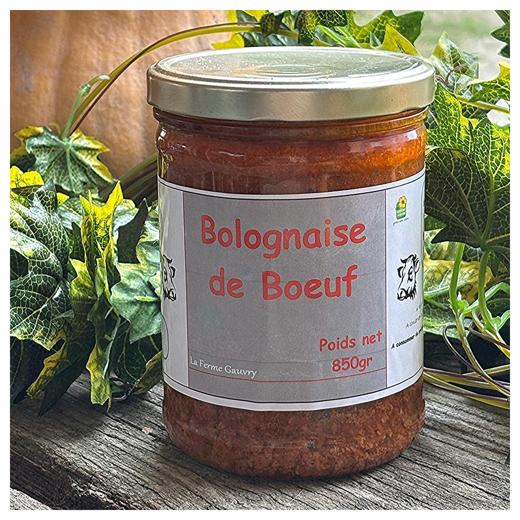 Bolognaise de bœuf 850g