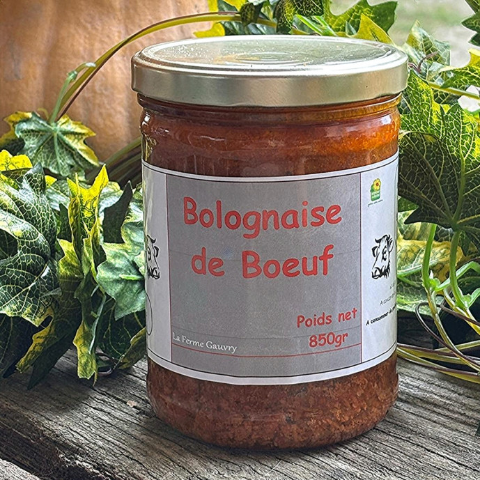 Bolognaise de bœuf 850g