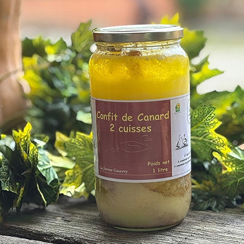 Confit de canard 2 cuisses...