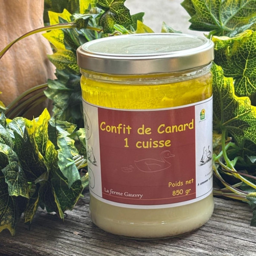 Confit de canard 1 cuisse...