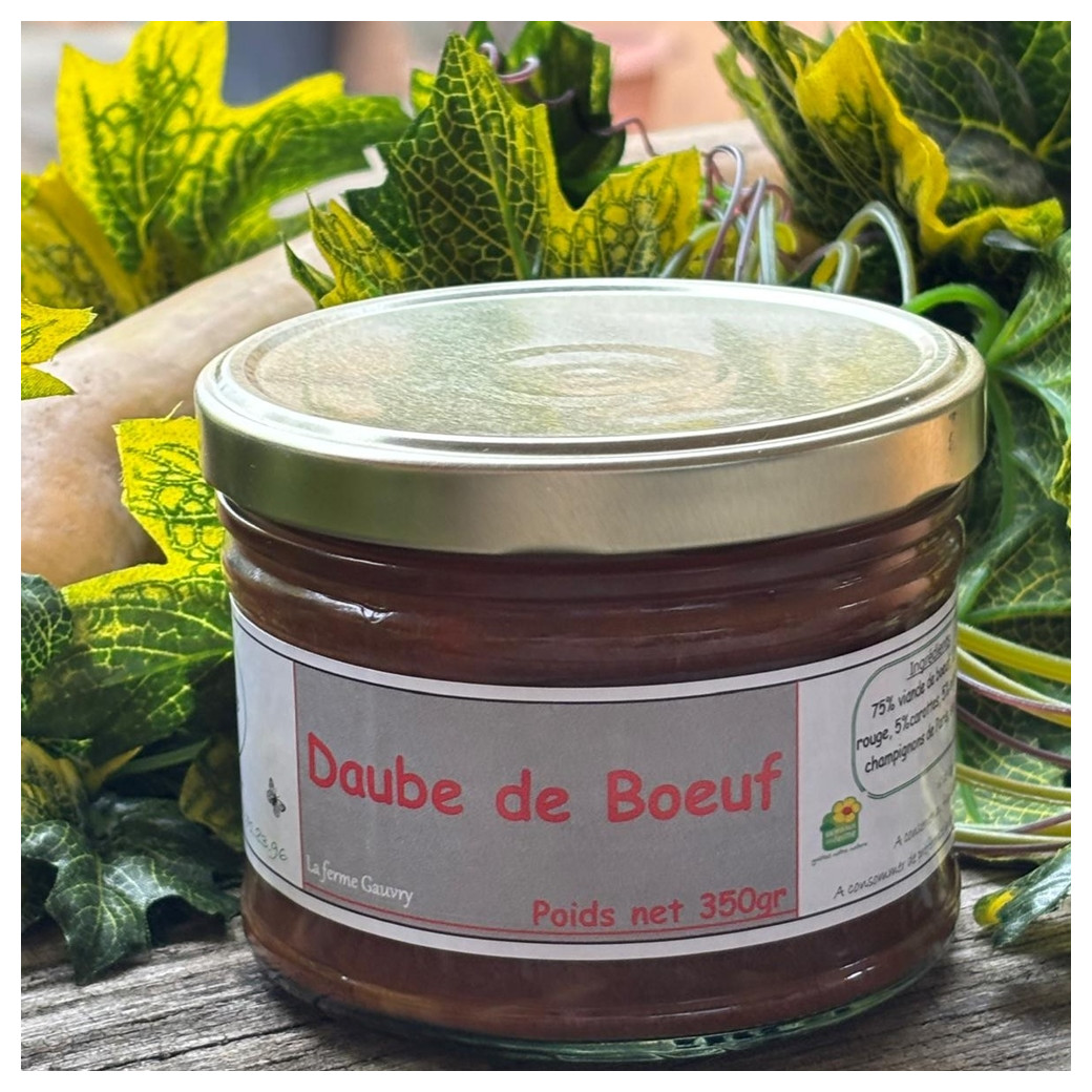 Daube de bœuf 350g (2 personnes)