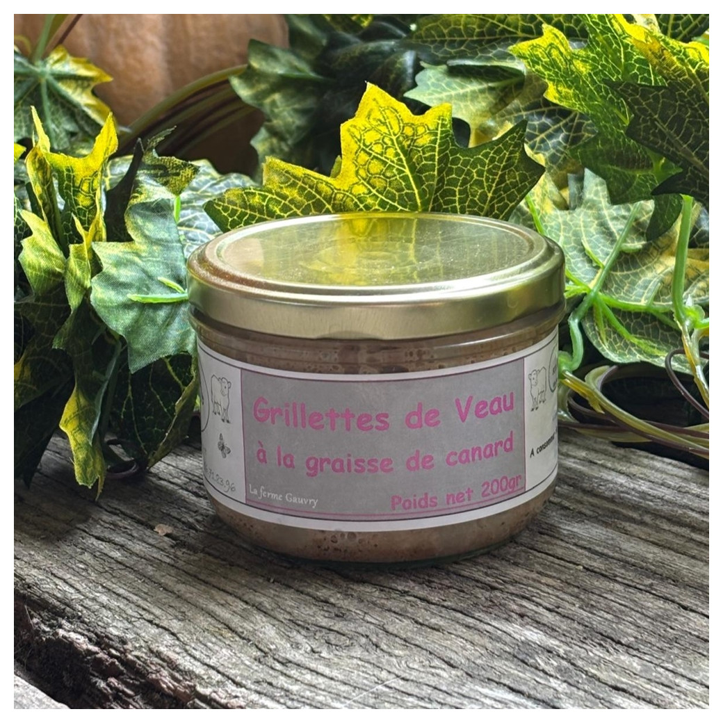 Grillettes de veau 200g (3 à 4 personnes)