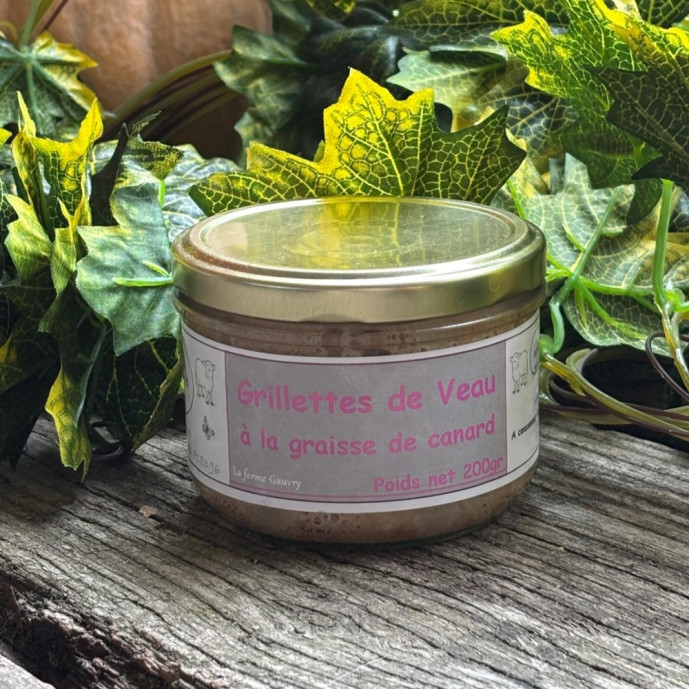 Grillettes de veau 200g (3 à 4 personnes)