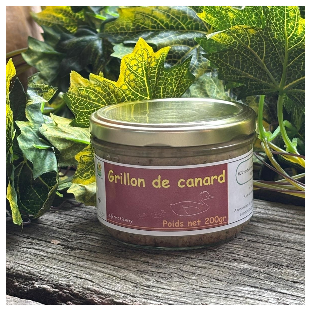 Grillons de canard 200g (3 à 4 personnes)