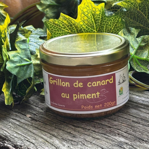 Grillons de canard piment...