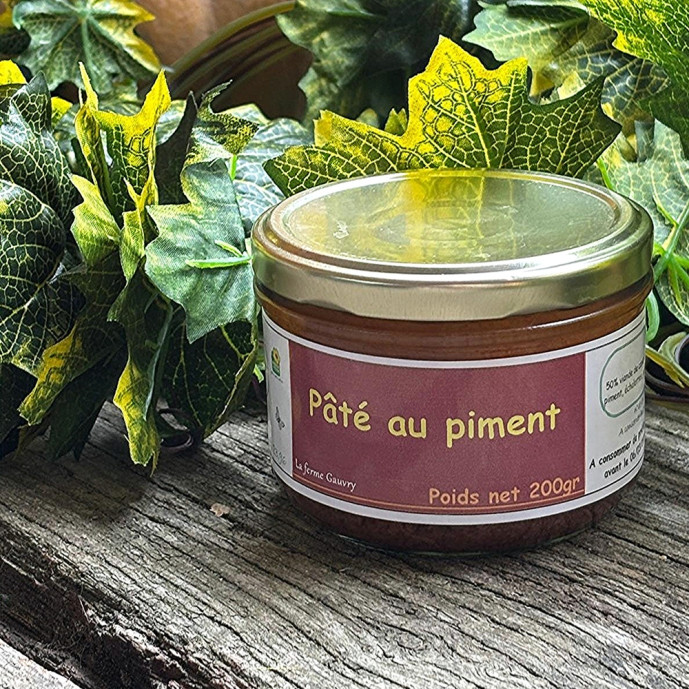 Pâté de canard au Piment 200g (3 à 4 personnes)