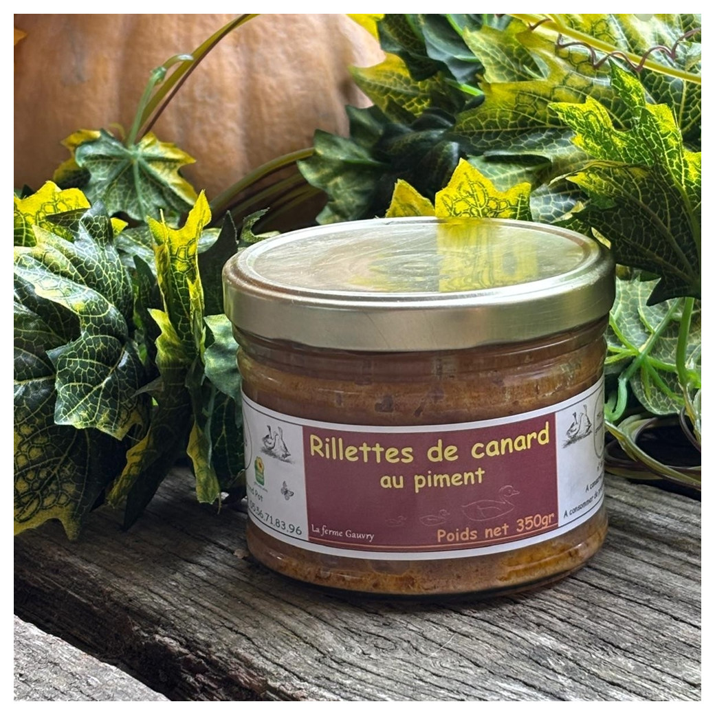 Rillettes de Canard Ferme Gauvry 100g - 200g - 350g