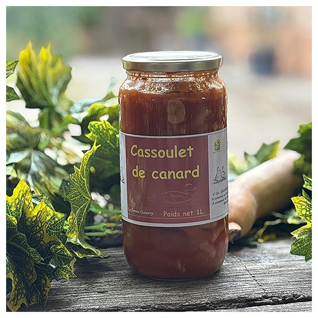 Cassoulet de canard - 1L (2 personnes)