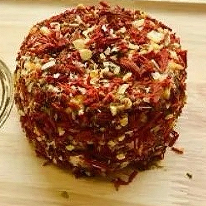 Rond au lait cru aromatisé Bruschetta (Env. 100g)