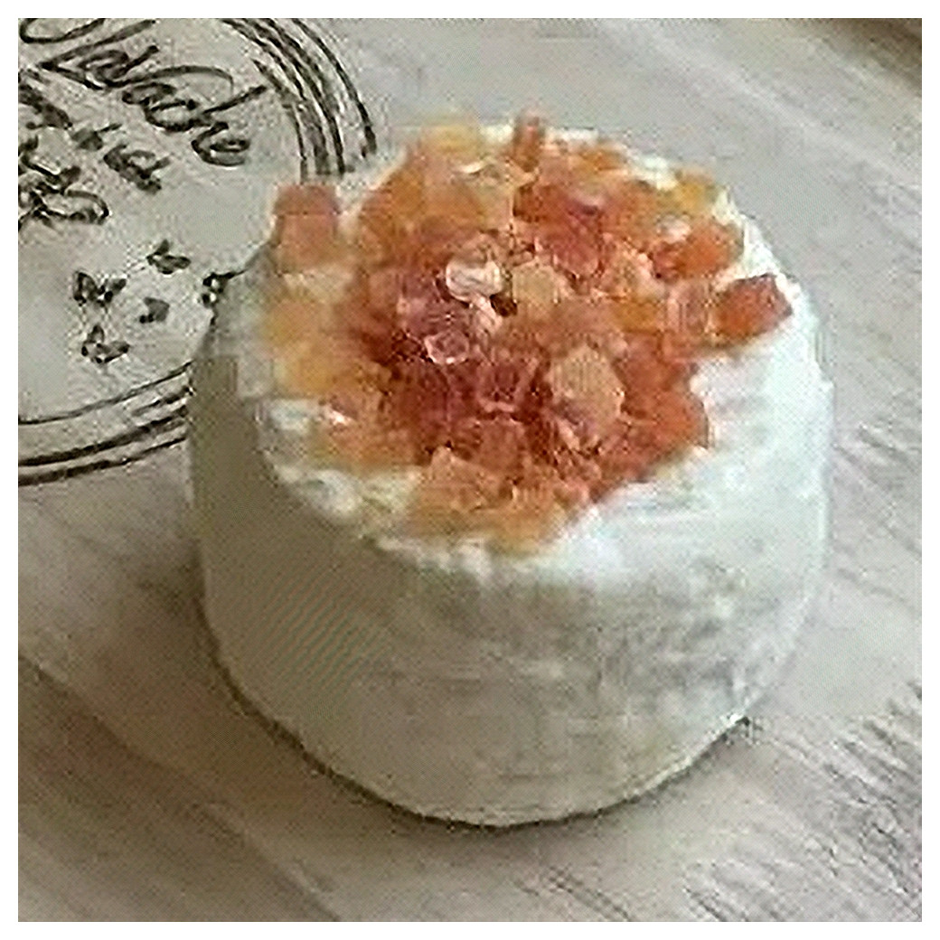 Rond au lait cru aromatisé papaye (Env. 100g)