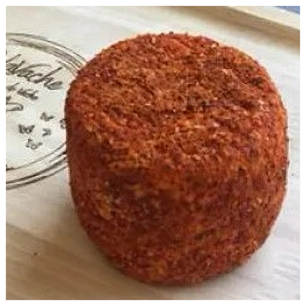 Rond frais au lait cru, aromatisé au piment d'Espelette (Env. 100g)