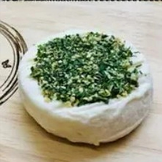 Vachou frais au lait cru aromatisé ail et fines herbes (Env. 50g)