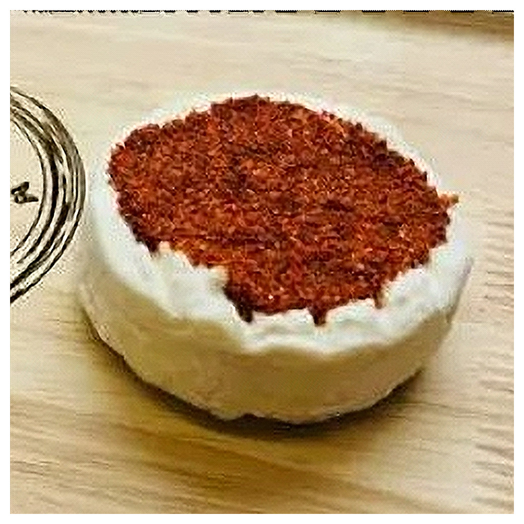 Vachou frais au lait cru aromatisé piment d'espelette (Env. 50g)