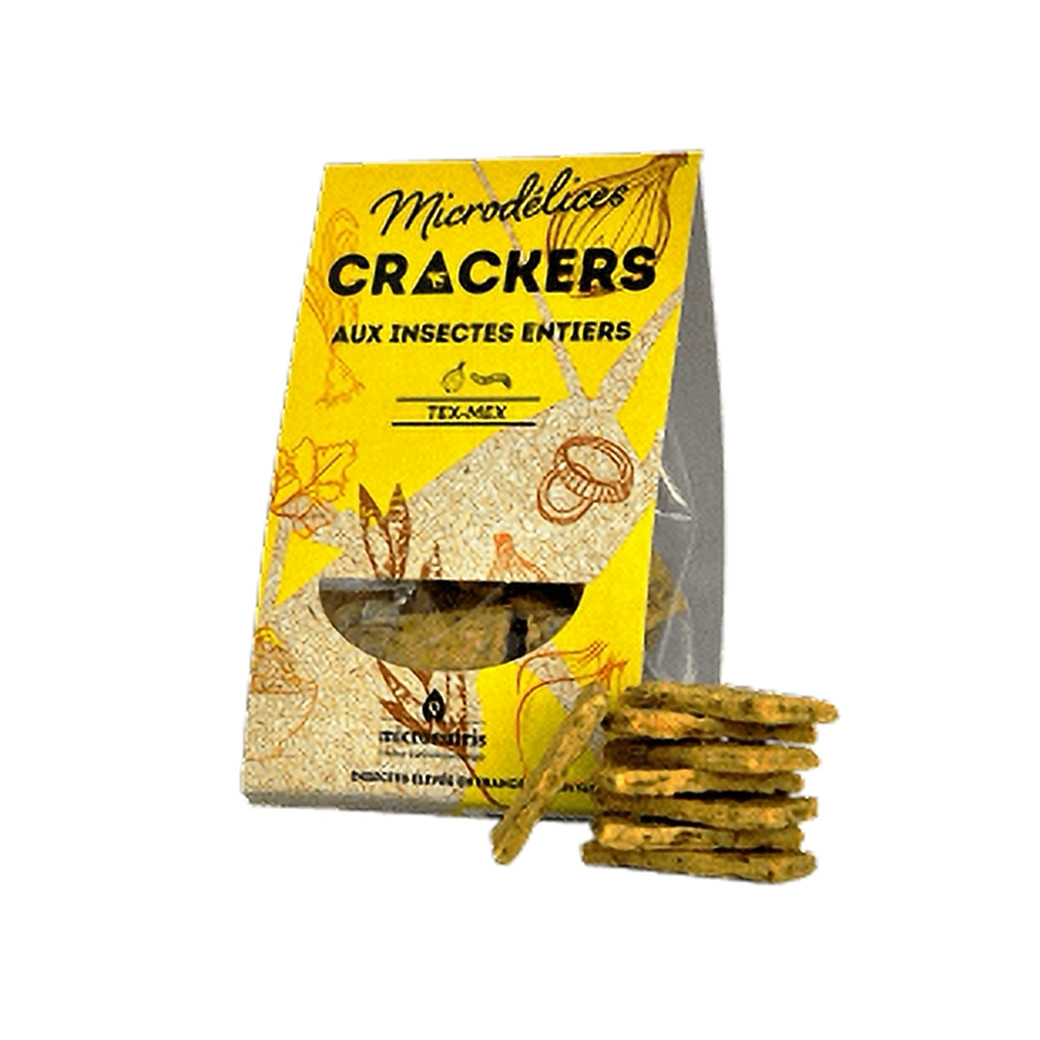 Crackers ténébrions Tex Mex 90g