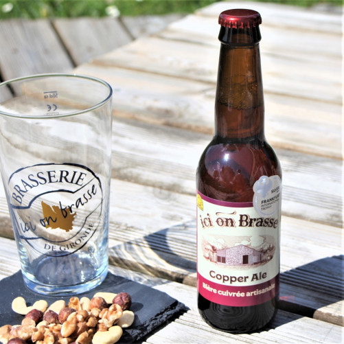 Bière rousse artisanale -...