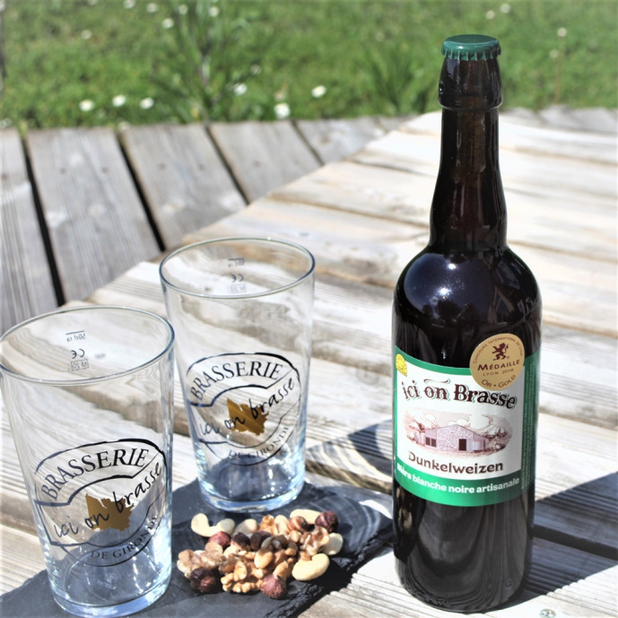 Bière blanche noire - (33cl et 75cl)