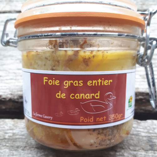Foie gras de canard 350g (5 à 6 personnes)